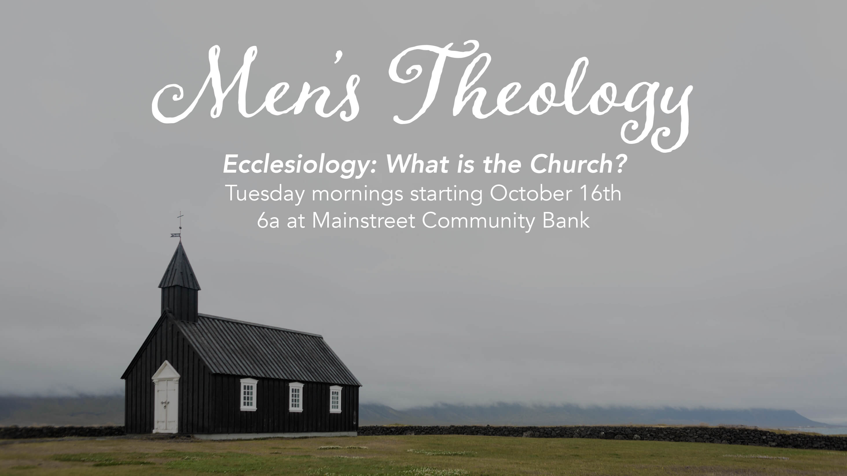 Men's Theology at The Grove Church